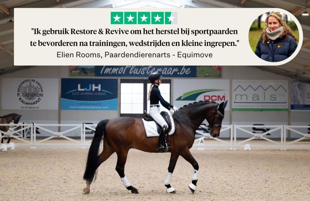 Houd je paarden in topvorm met de door de dierenarts geadviseerde supplementen van Curafyt - Tine Magnus, Belgische eventing kampioene. (2)